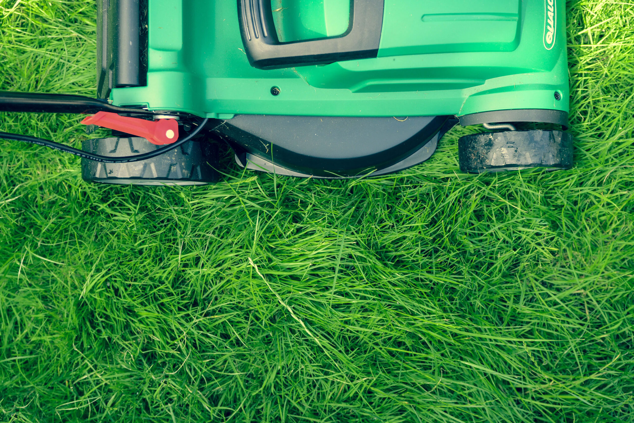 Grass Being Cut Grass Being Cut